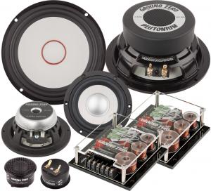 Изображение продукта Ground Zero GZPC 16.3SQ -3 полосная компонентная акустическая система - 1